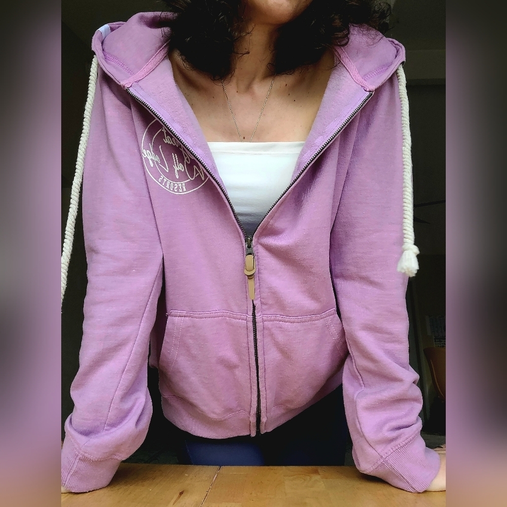 Lavender Great Wolf Lodge Zip-Up Hoodie